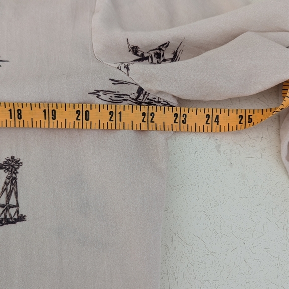 Orville Peck x DSNY | Rodeo Spell Out Omni Top Zip Front Tan Brown Large Unisex - Picture 10 of 15